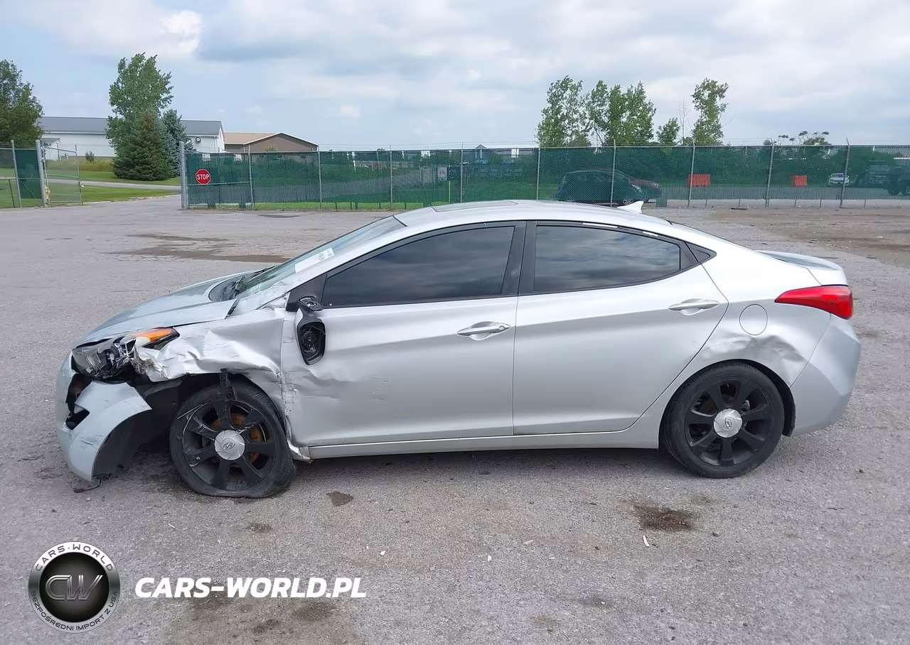 2013 Hyundai Elantra Limited VIN:KMHDH4AE9DU888348 - 14