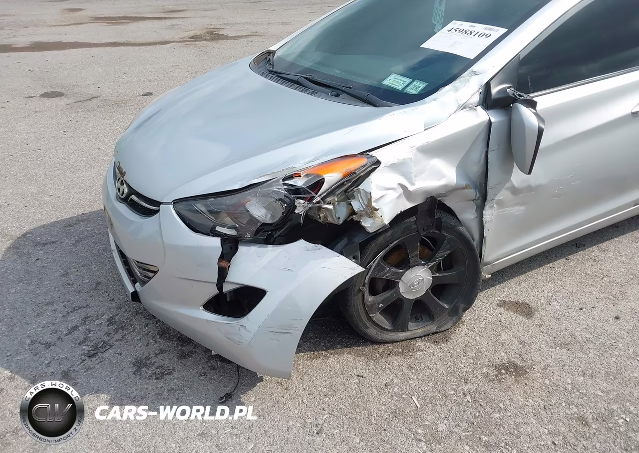 2013 Hyundai Elantra Limited VIN:KMHDH4AE9DU888348 - 6