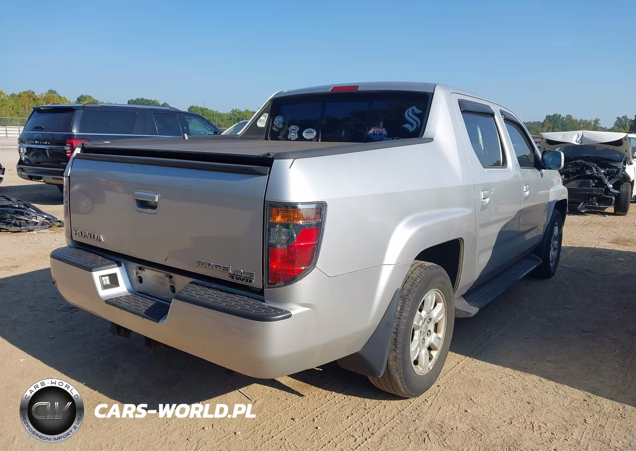2006 Honda Ridgeline Rts VIN:2HJYK16496H571760 - 4