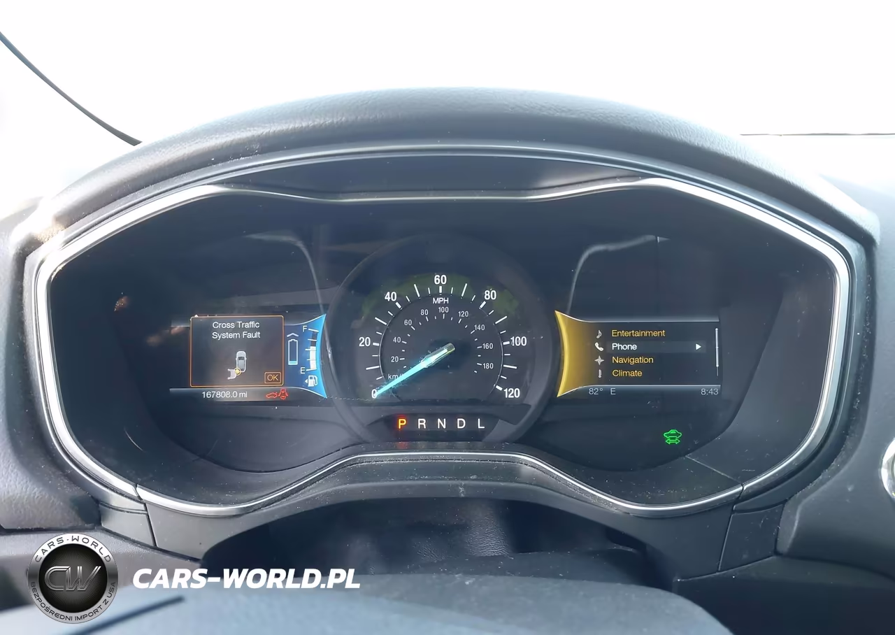 2014 Ford Fusion Energi Titanium VIN:3FA6P0SU1ER256263 - 7
