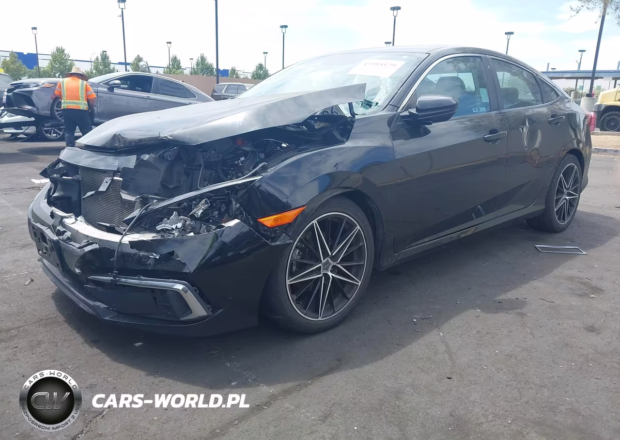 2020 Honda Civic Lx VIN:2HGFC2F61LH534022 - 2