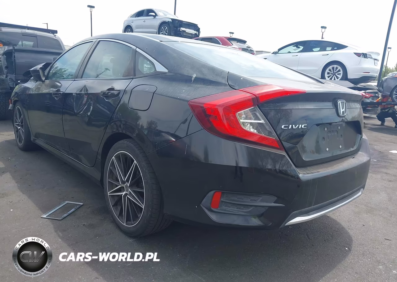 2020 Honda Civic Lx VIN:2HGFC2F61LH534022 - 3