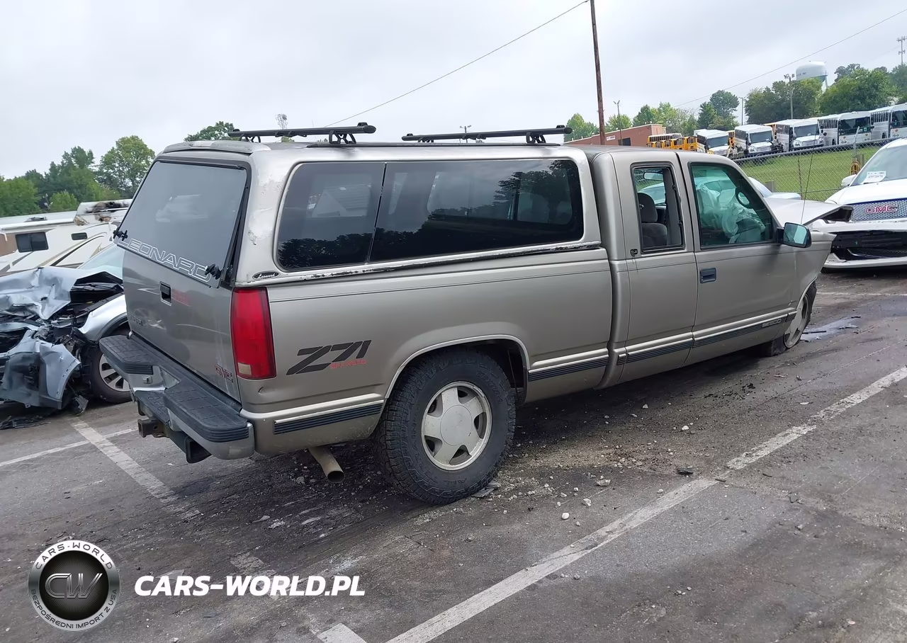 1998 GMC Sierra 1500 Sl Wideside VIN:1GTEK19R7WR516495 - 4