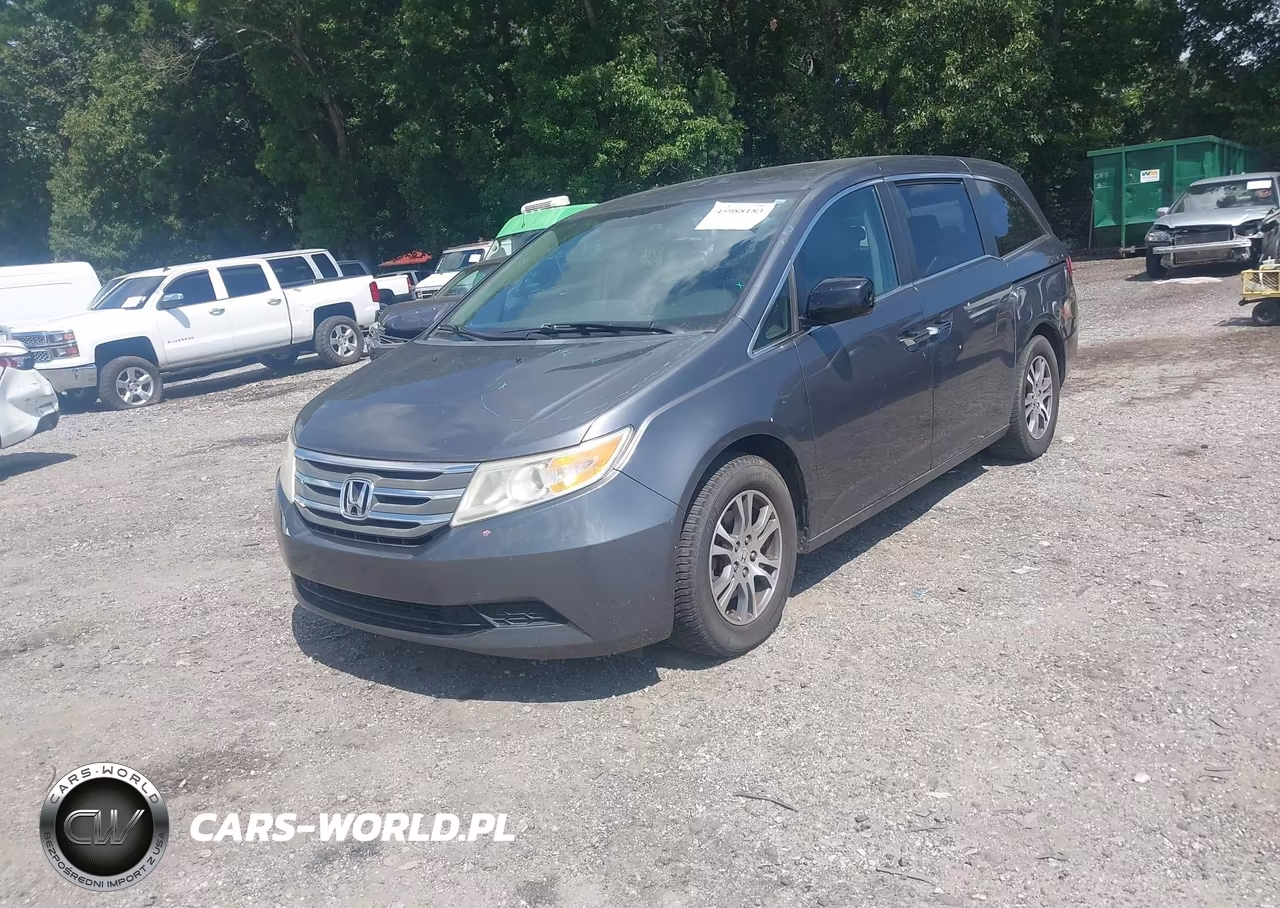 2013 Honda Odyssey Ex-L VIN:5FNRL5H61DB002285 - 2