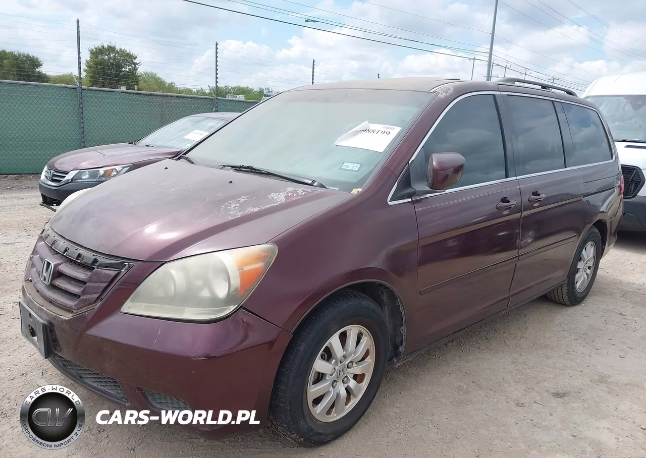 2008 Honda Odyssey Ex-L VIN:5FNRL38718B098664 - 2