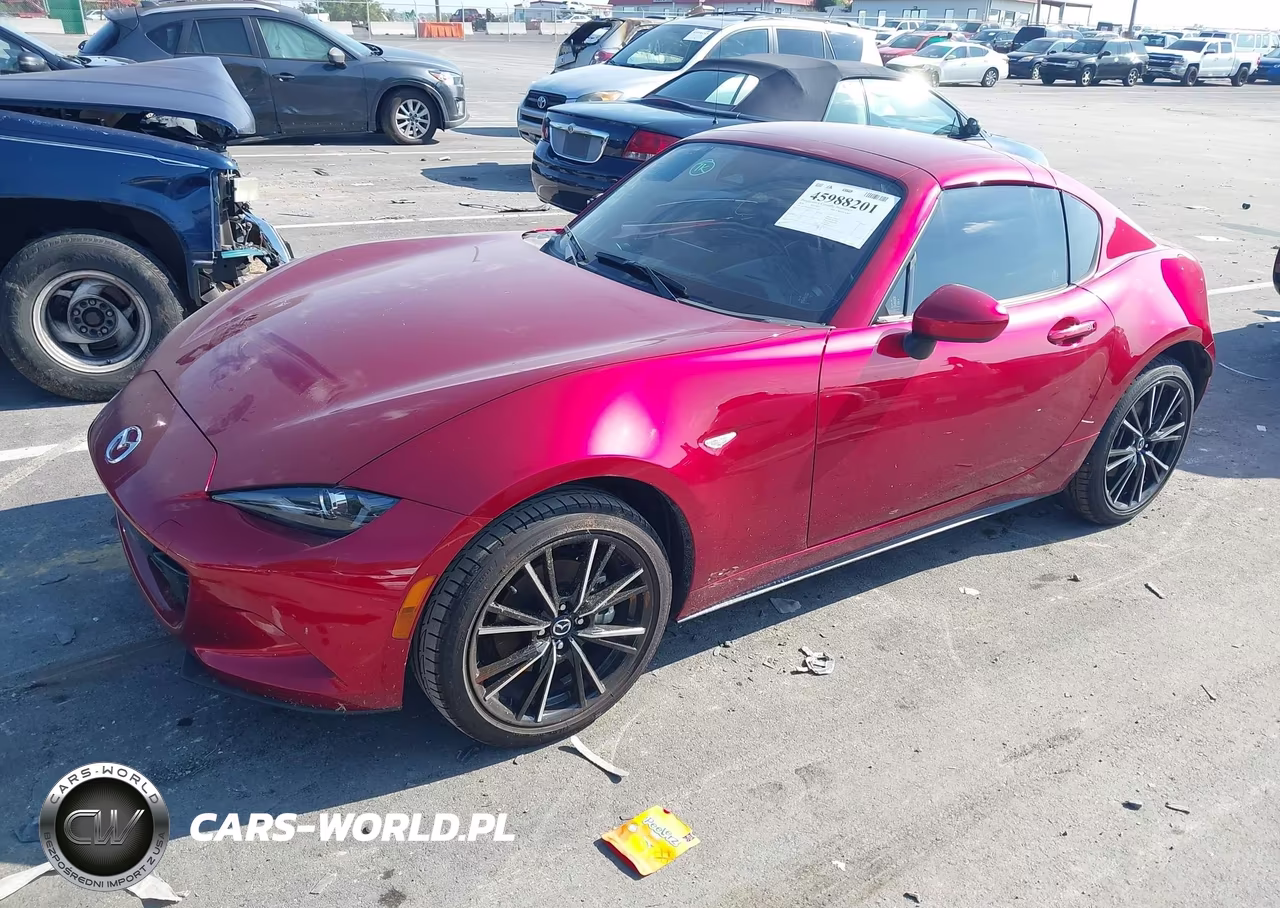 2026 Mazda Mx-5 Miata Rf Grand Touring VIN:JM1NDAM76T0701704 - 2