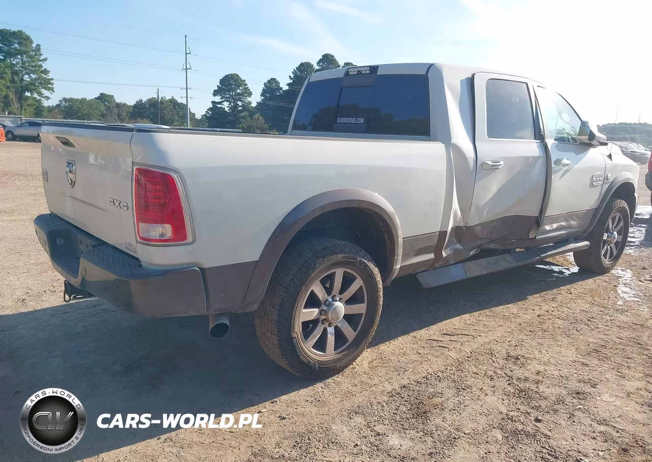 2017 Ram 2500 Longhorn 4X4 6'4 Box VIN:3C6UR5PL0HG741266 - 4