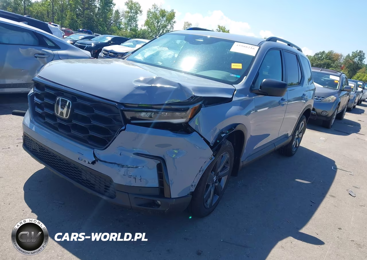 2025 Honda Pilot Sport VIN:5FNYG1H38SB088111 - 2