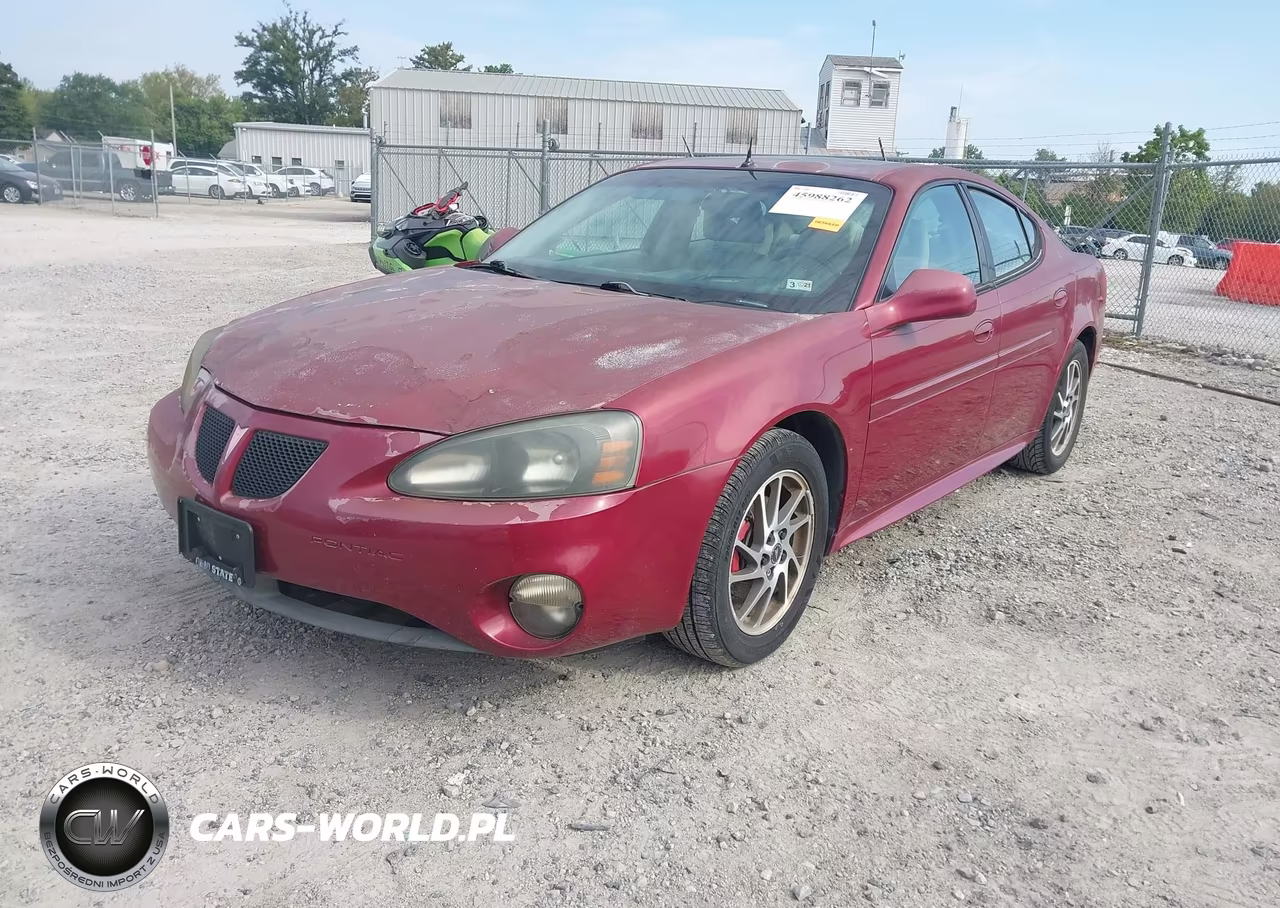 2004 Pontiac Grand Prix Gtp VIN:2G2WR524941103445 - 2