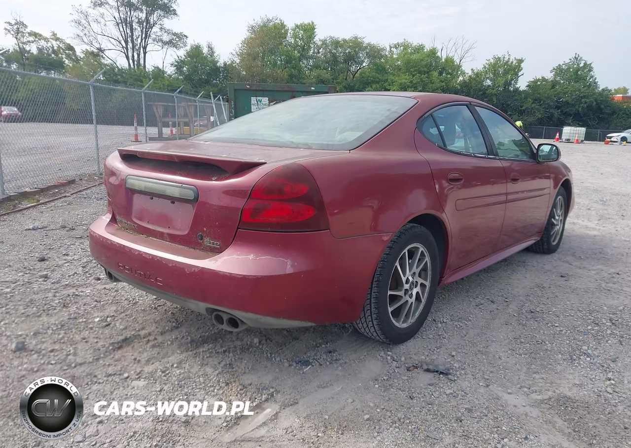 2004 Pontiac Grand Prix Gtp VIN:2G2WR524941103445 - 4