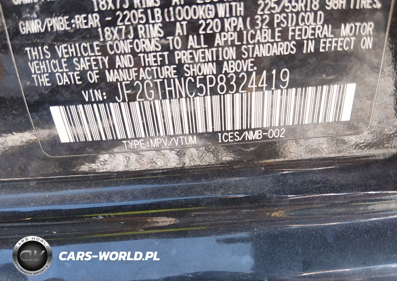 2023 Subaru Crosstrek Limited VIN:JF2GTHNC5P8324419 - 9