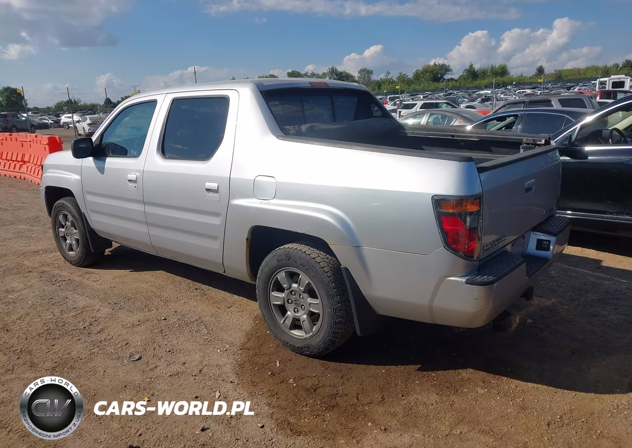 2007 Honda Ridgeline Rtx VIN:2HJYK16377H510058 - 3