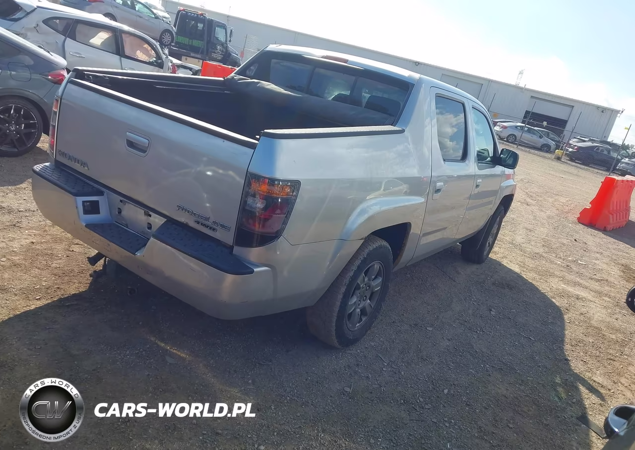 2007 Honda Ridgeline Rtx VIN:2HJYK16377H510058 - 4