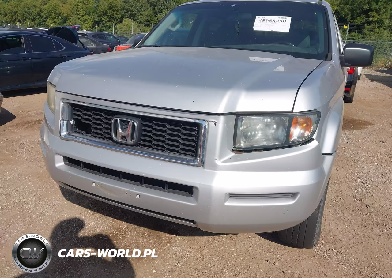 2007 Honda Ridgeline Rtx VIN:2HJYK16377H510058 - 6