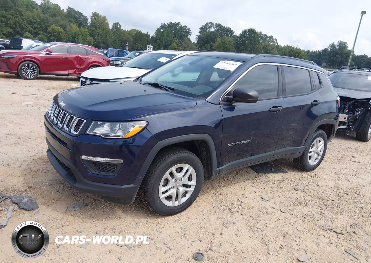 2021 Jeep Compass Sport 4X4 VIN:3C4NJDAB8MT521034 - 2
