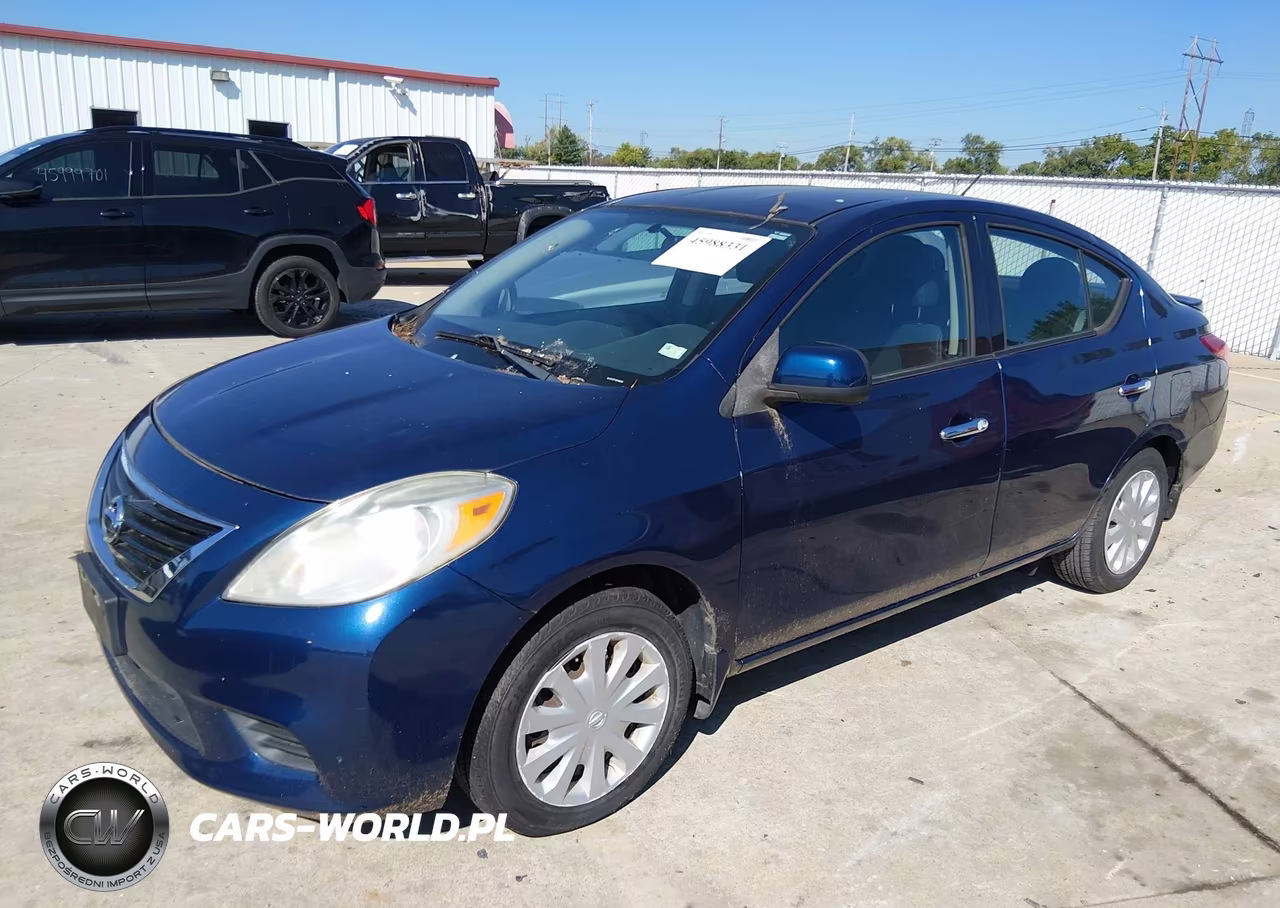 2014 Nissan Versa 1.6 Sv VIN:3N1CN7AP1EK456935 - 2