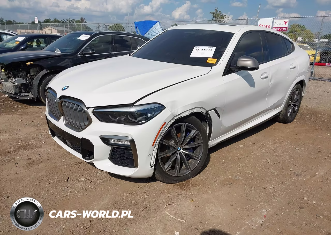2020 BMW X6 M50I VIN:5UXCY8C02L9B41928 - 2