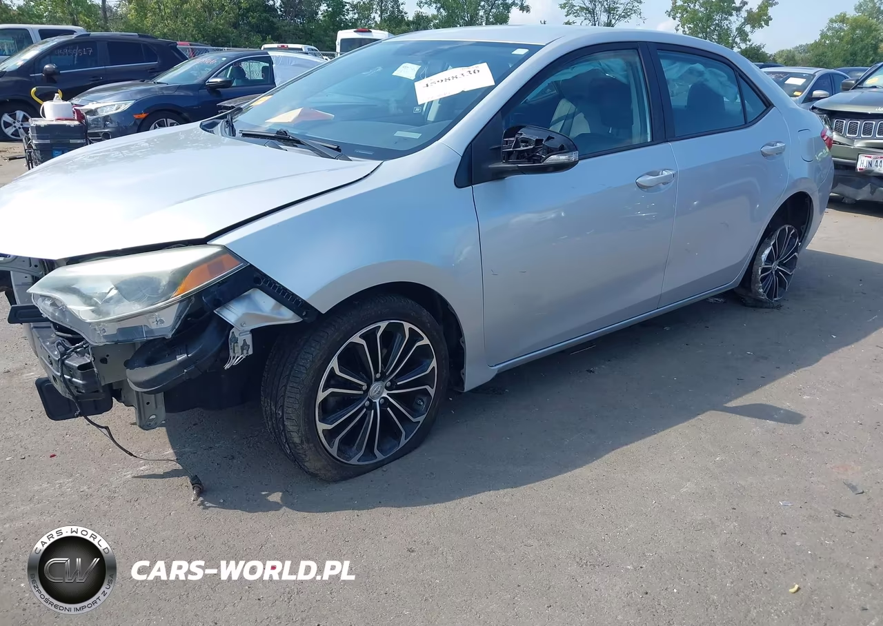 2016 Toyota Corolla S Plus VIN:5YFBURHE6GP463522 - 2