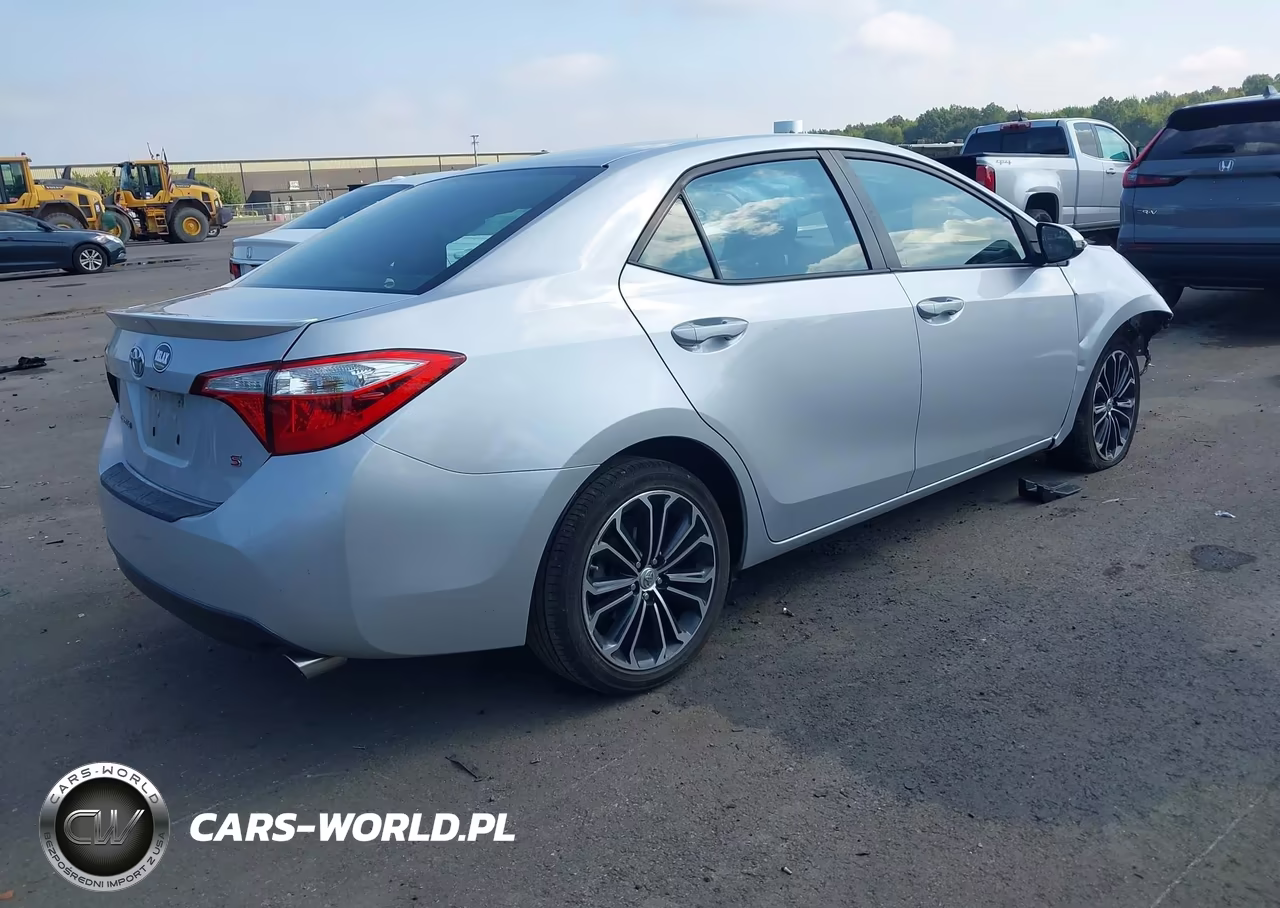 2016 Toyota Corolla S Plus VIN:5YFBURHE6GP463522 - 4