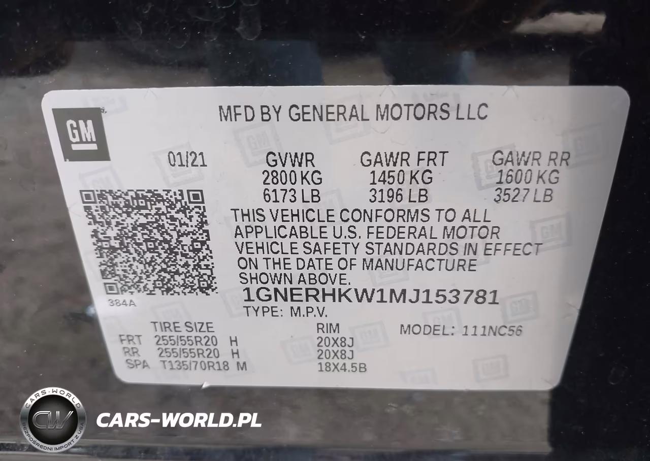 2021 Chevrolet Traverse Fwd Lt Leather VIN:1GNERHKW1MJ153781 - 9