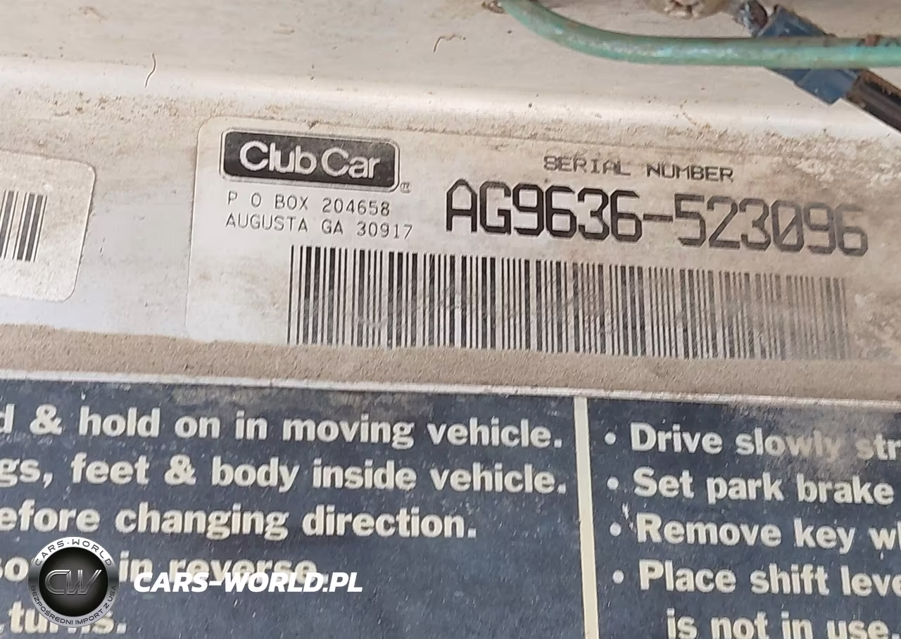 1996 Golf Cart Other VIN:00000AG9636523096 - 10