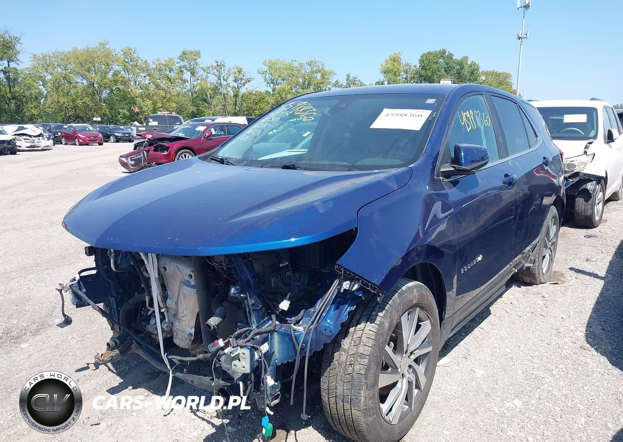 2022 Chevrolet Equinox Fwd Lt VIN:3GNAXKEV4NL239990 - 2