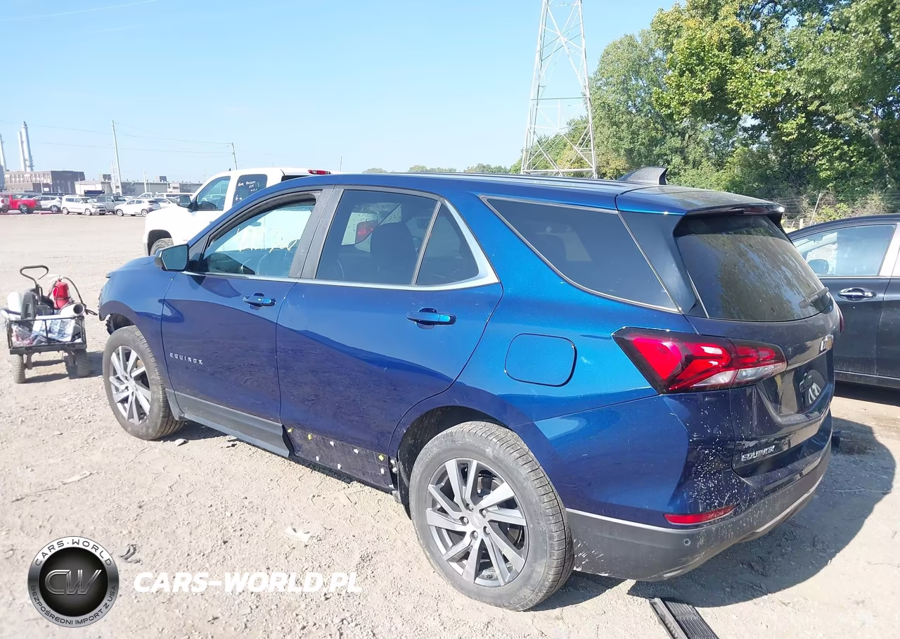 2022 Chevrolet Equinox Fwd Lt VIN:3GNAXKEV4NL239990 - 3