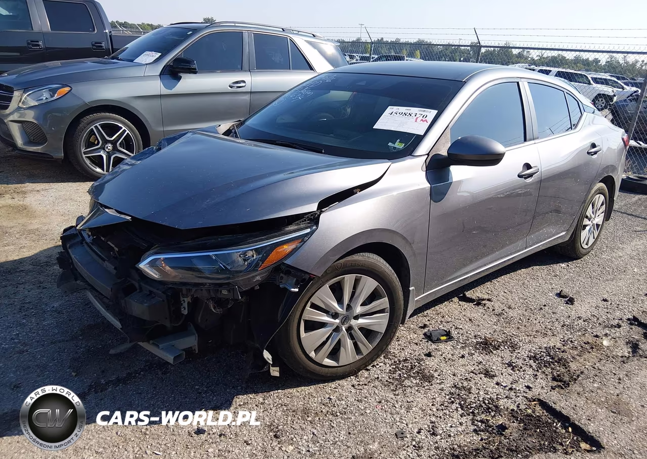 2024 Nissan Sentra S Xtronic Cvt VIN:3N1AB8BV8RY361634 - 2