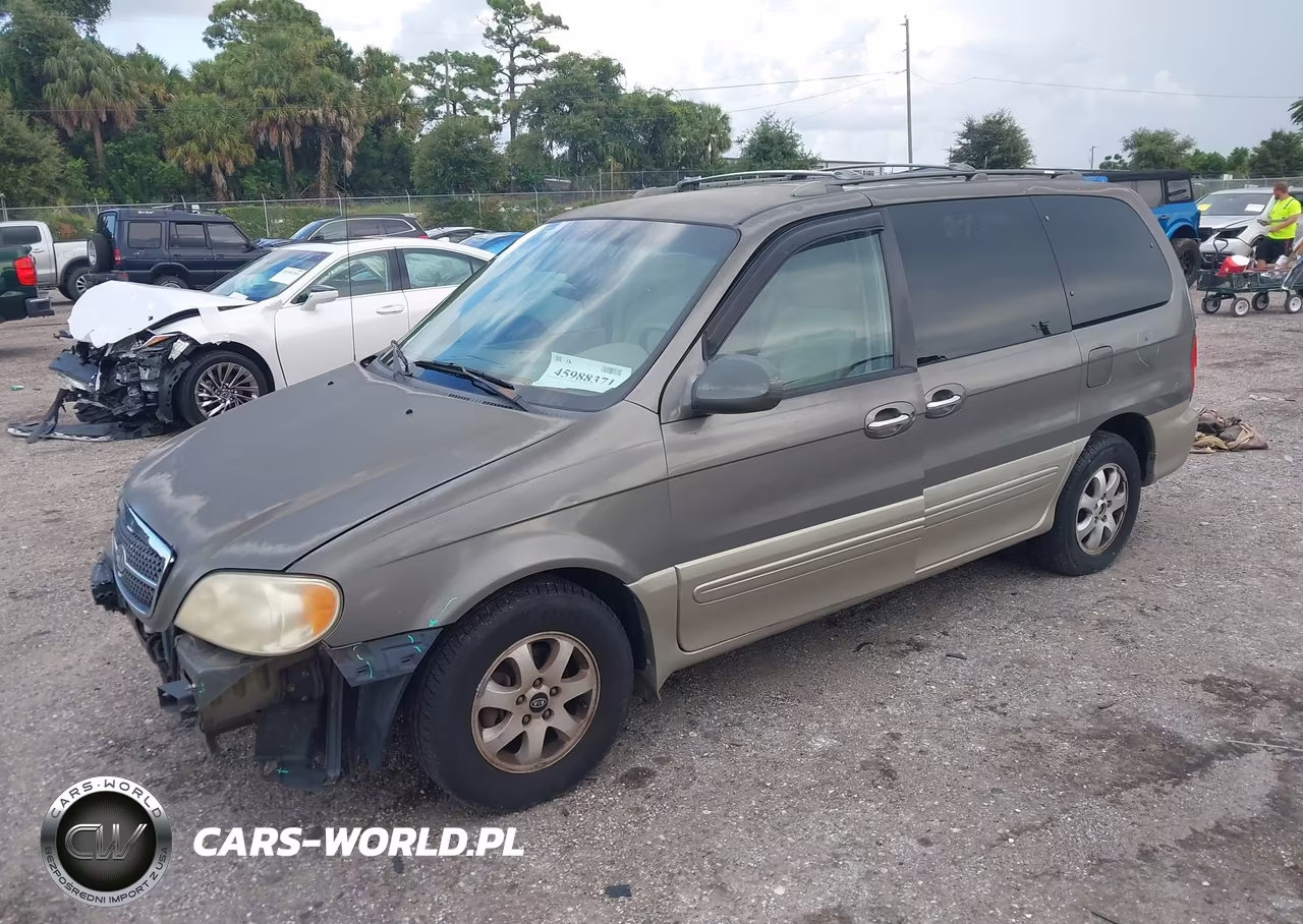 2005 Kia Sedona Ex-Lx VIN:KNDUP131556652768 - 2