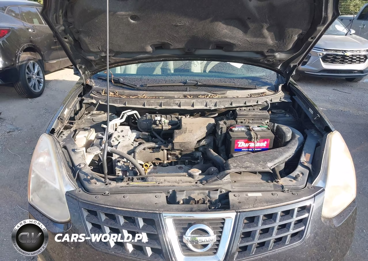 2008 Nissan Rogue Sl VIN:JN8AS58V18W400349 - 10