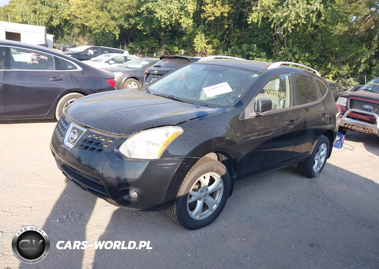 2008 Nissan Rogue Sl VIN:JN8AS58V18W400349 - 2