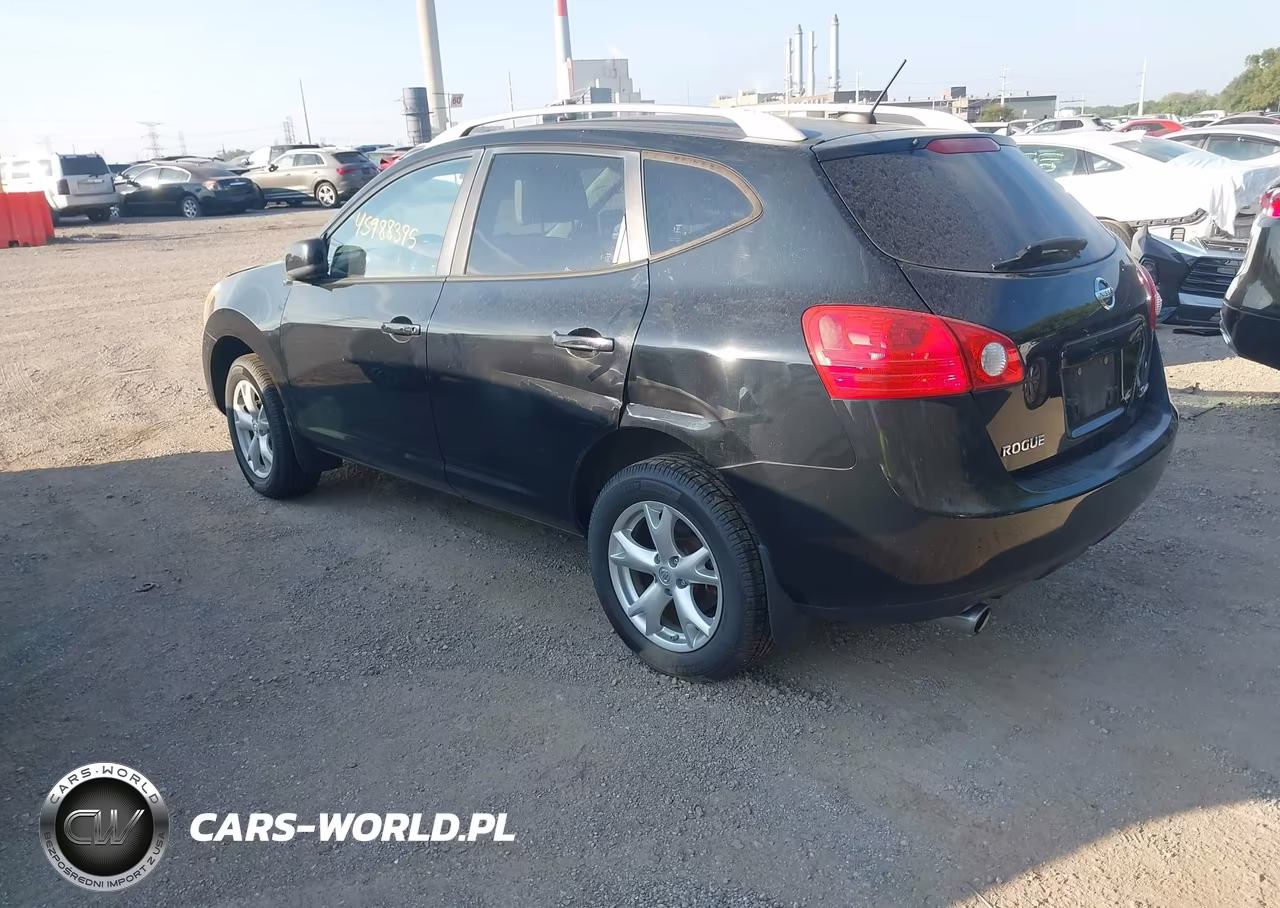 2008 Nissan Rogue Sl VIN:JN8AS58V18W400349 - 3
