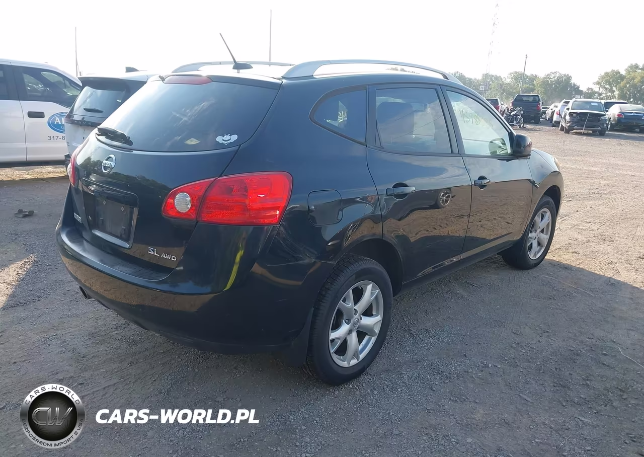 2008 Nissan Rogue Sl VIN:JN8AS58V18W400349 - 4