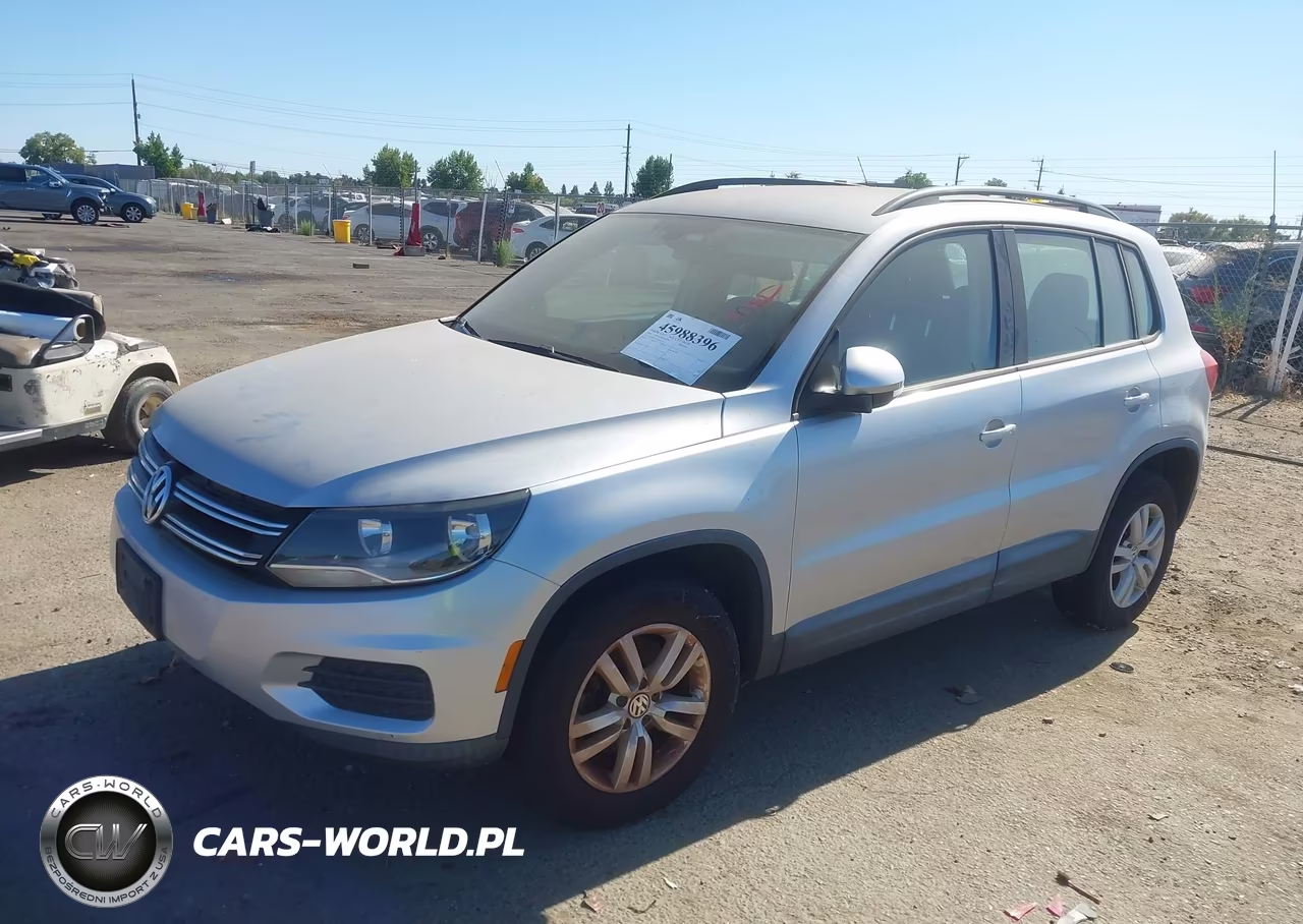2016 Volkswagen Tiguan S VIN:WVGBV7AX2GW582216 - 2