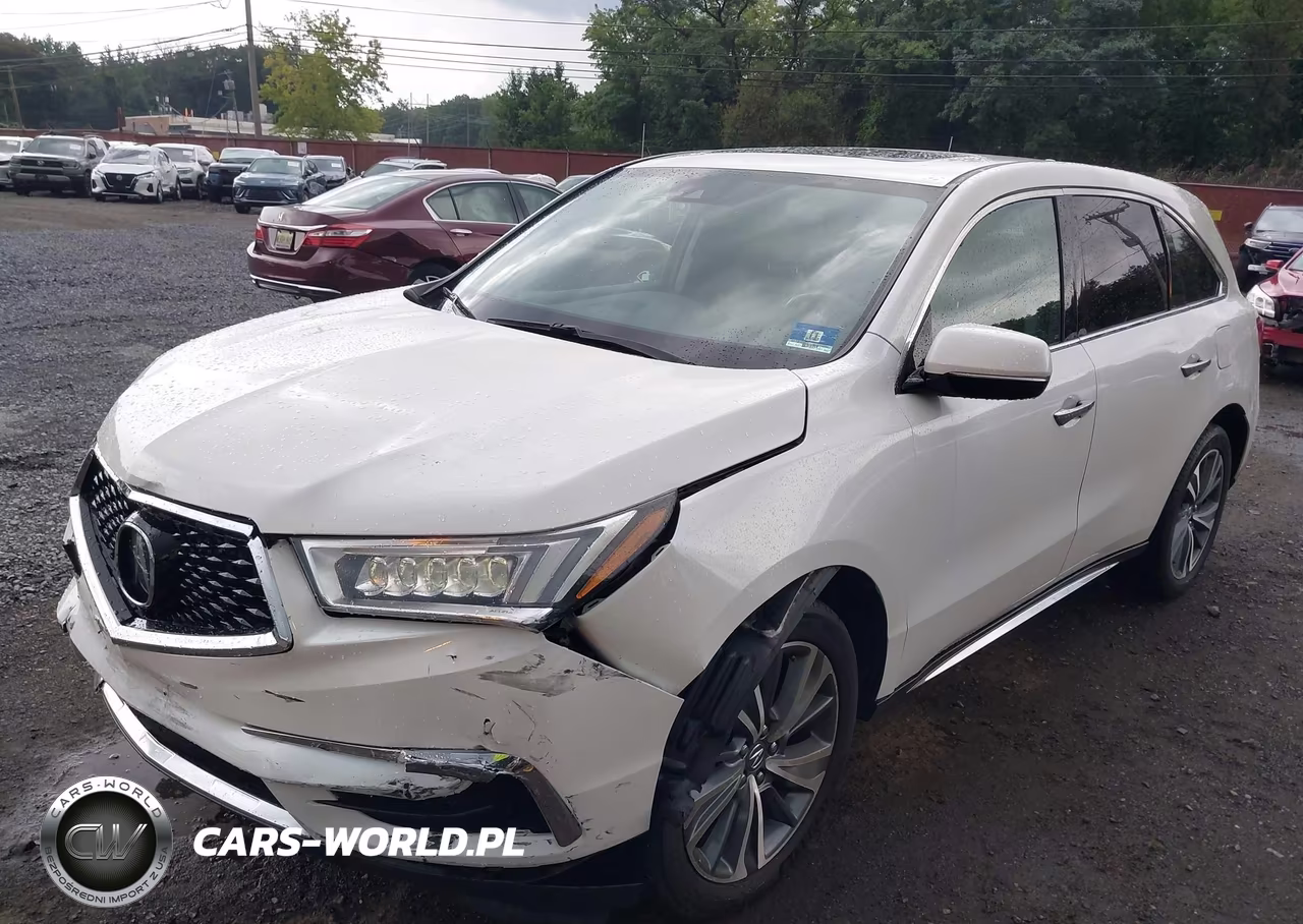 2017 Acura Mdx Technology Entertainment Pkgs VIN:5FRYD4H75HB012835 - 2