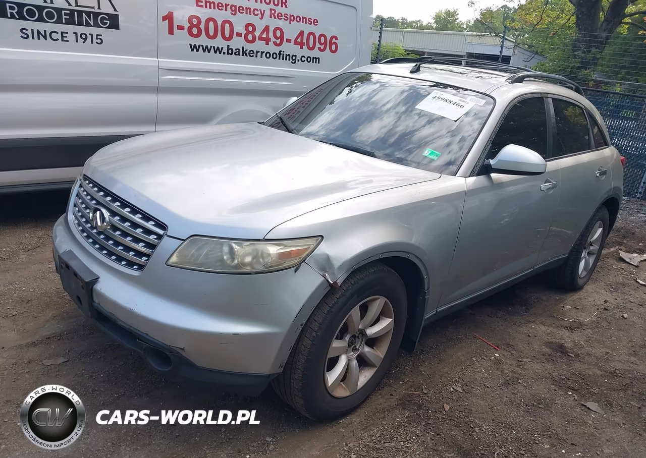 2005 INFINITI FX35 VIN:JNRAS08W75X216353 - 2