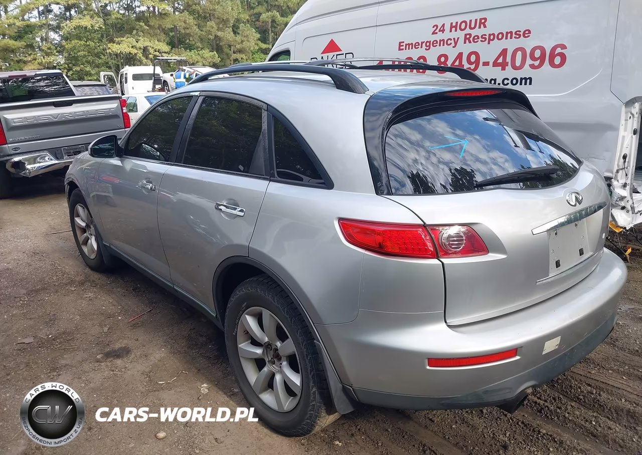 2005 INFINITI FX35 VIN:JNRAS08W75X216353 - 3