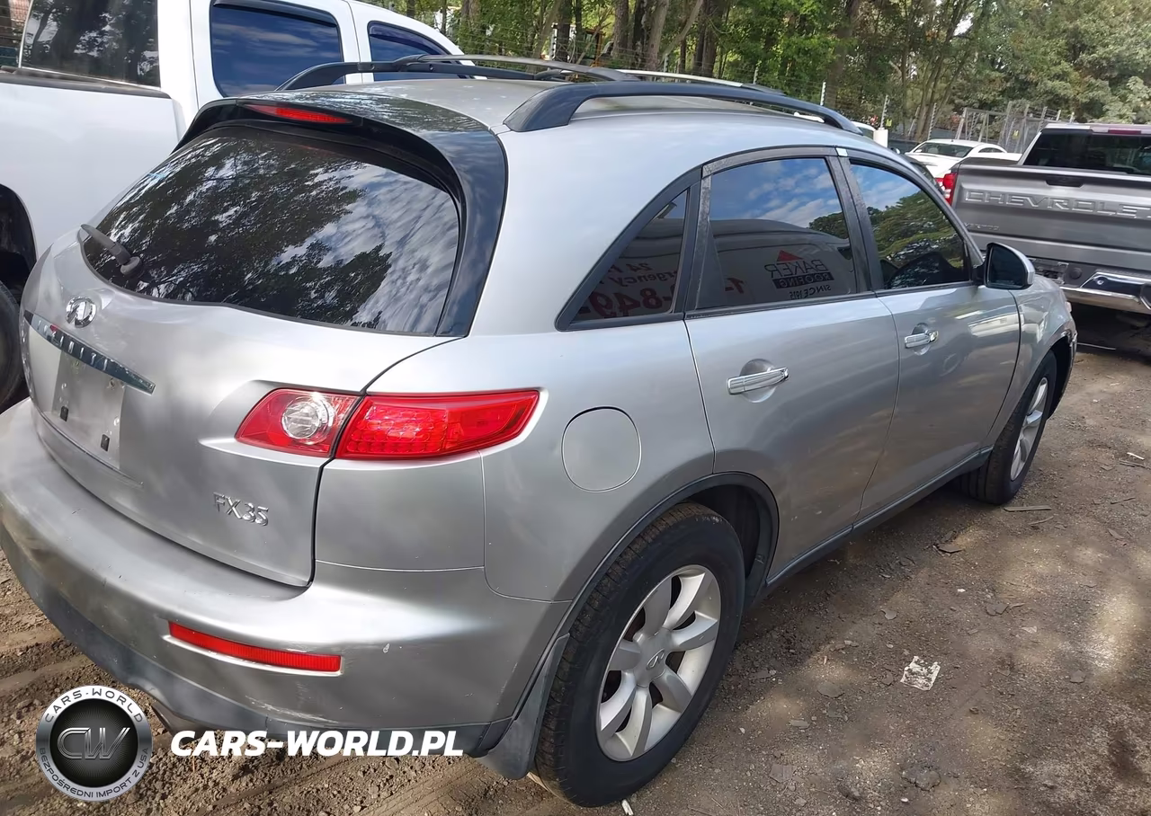 2005 INFINITI FX35 VIN:JNRAS08W75X216353 - 4