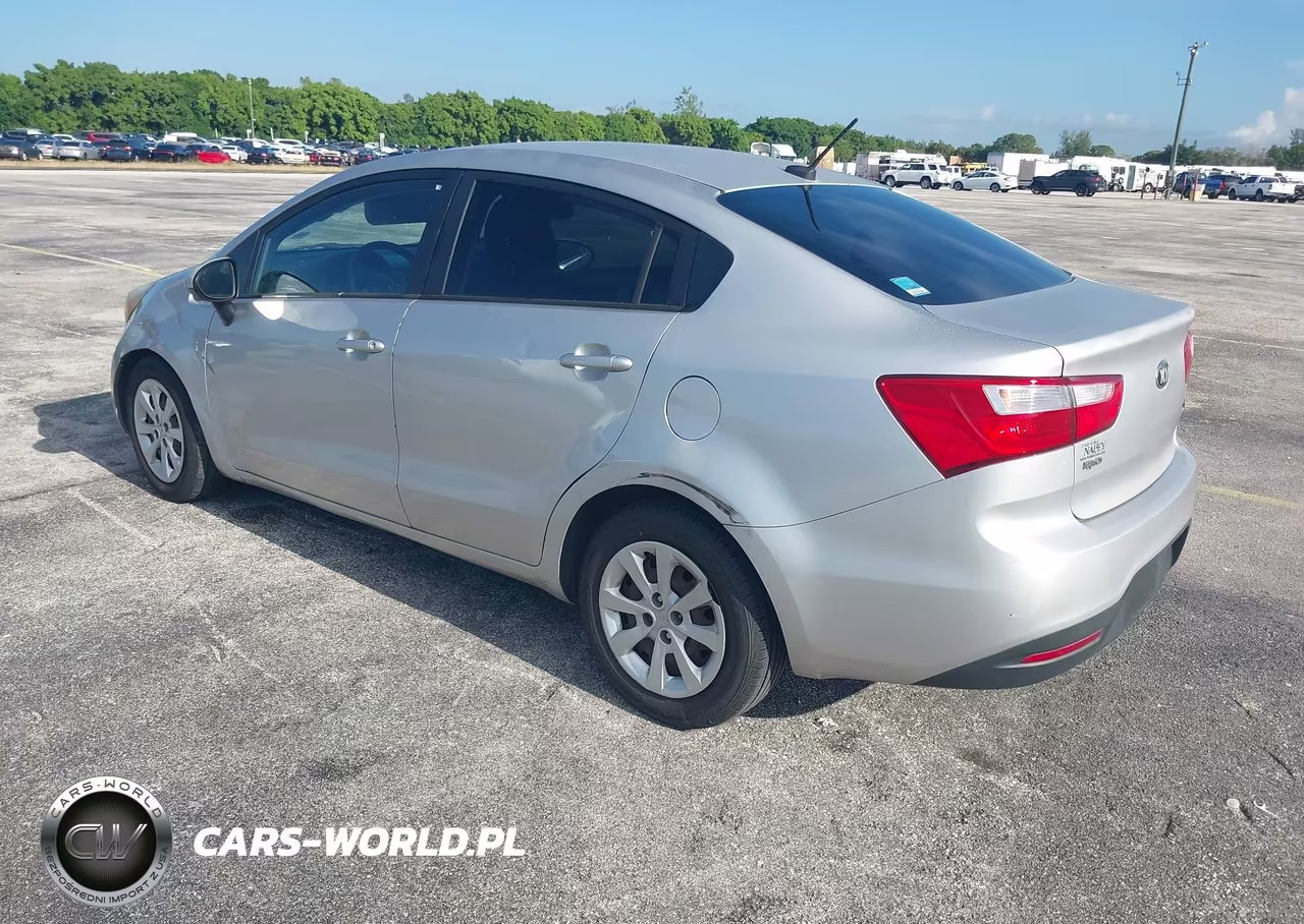 2015 Kia Rio Lx VIN:KNADM4A39F6469712 - 3