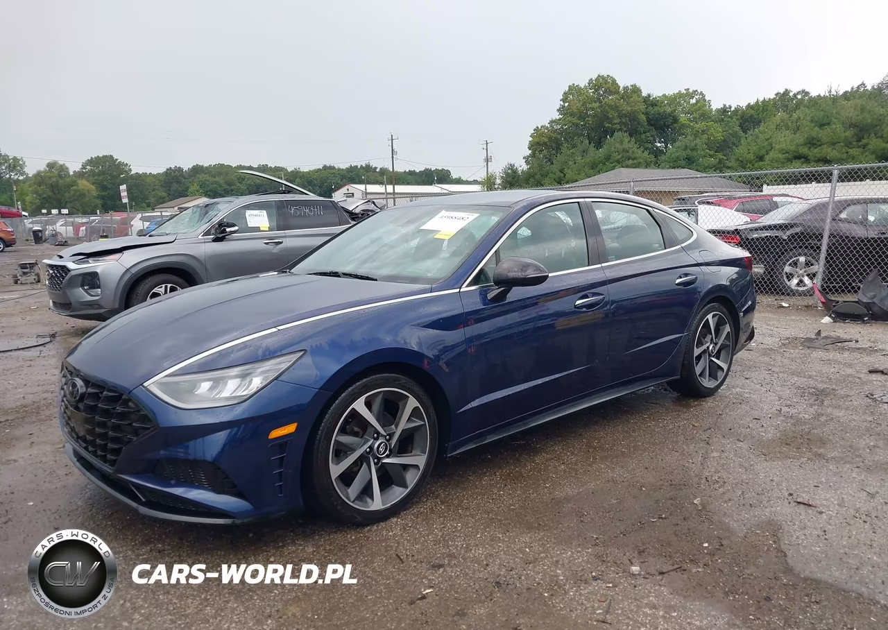 2021 Hyundai Sonata Sel Plus VIN:5NPEJ4J20MH108489 - 2