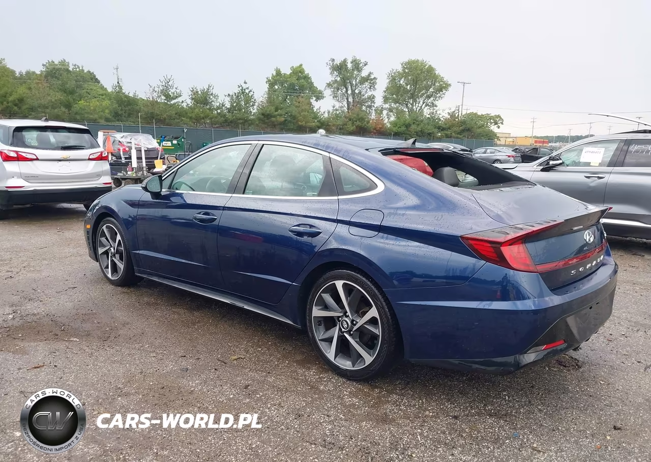 2021 Hyundai Sonata Sel Plus VIN:5NPEJ4J20MH108489 - 3