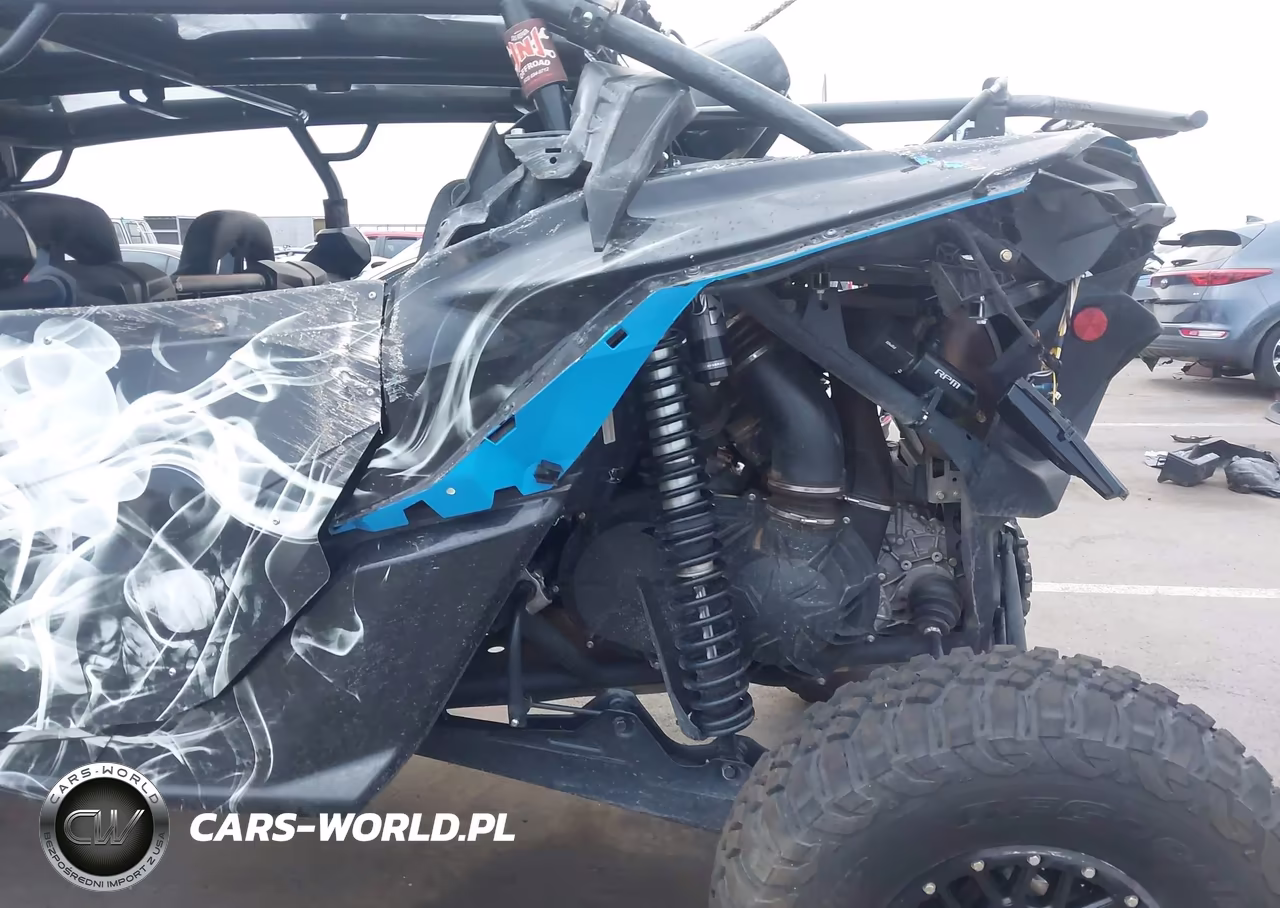 2022 Can-Am Maverick X3 Max Rs Turbo Rr VIN:3JBVKAV43NE000240 - 9