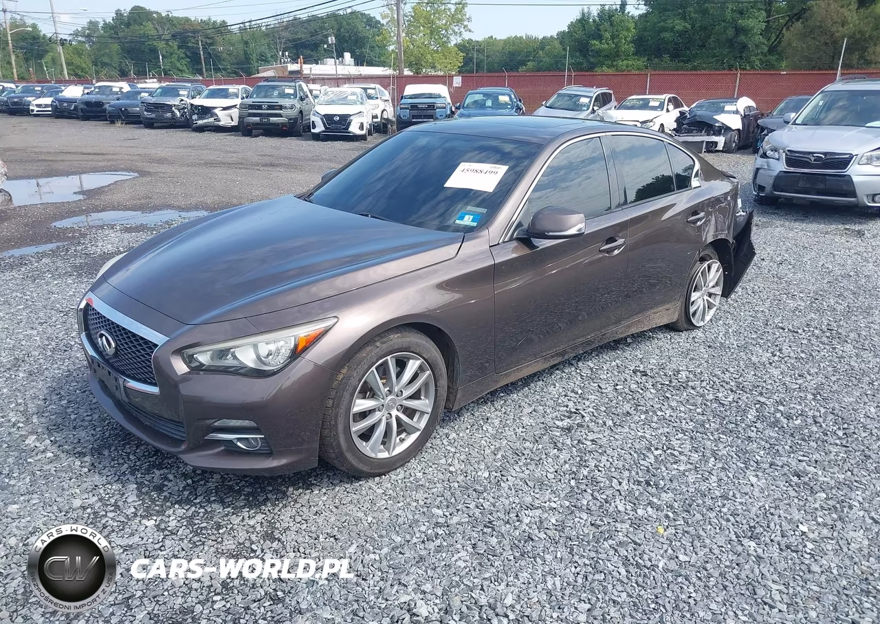 2014 Infiniti Q50 Premium VIN:JN1BV7AR2EM690191 - 2
