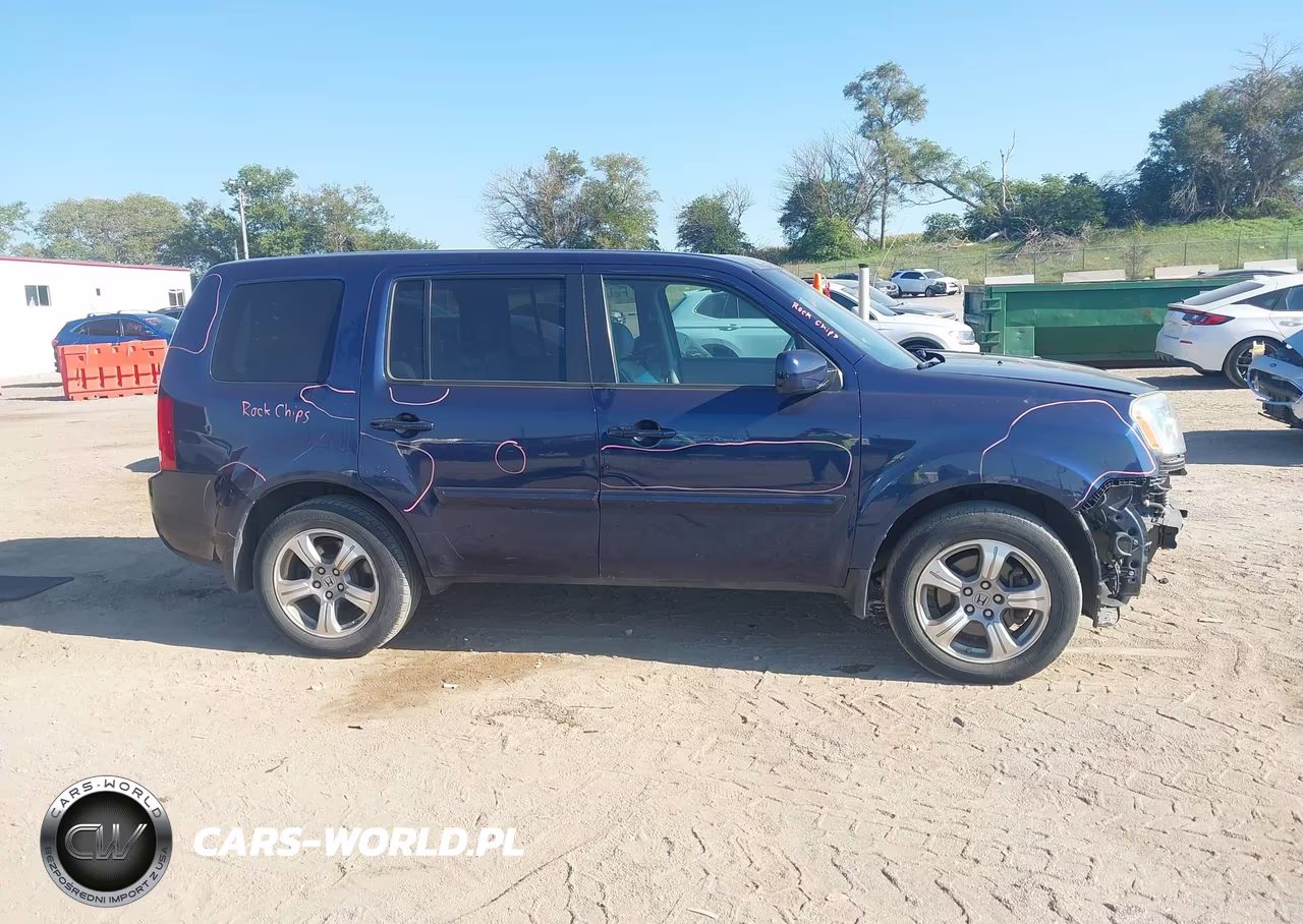 2013 Honda Pilot Ex-L VIN:5FNYF4H64DB066334 - 14
