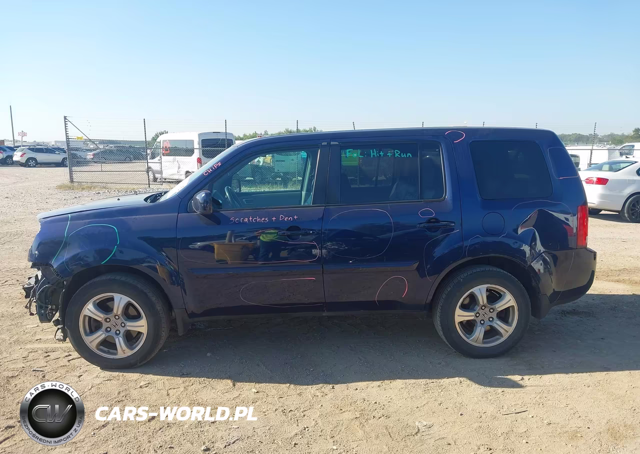 2013 Honda Pilot Ex-L VIN:5FNYF4H64DB066334 - 15
