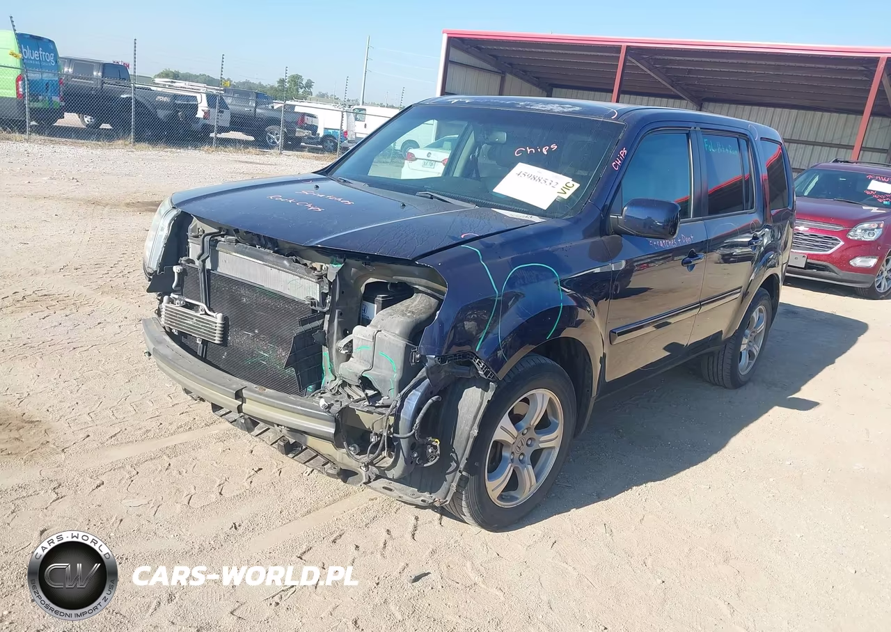 2013 Honda Pilot Ex-L VIN:5FNYF4H64DB066334 - 2