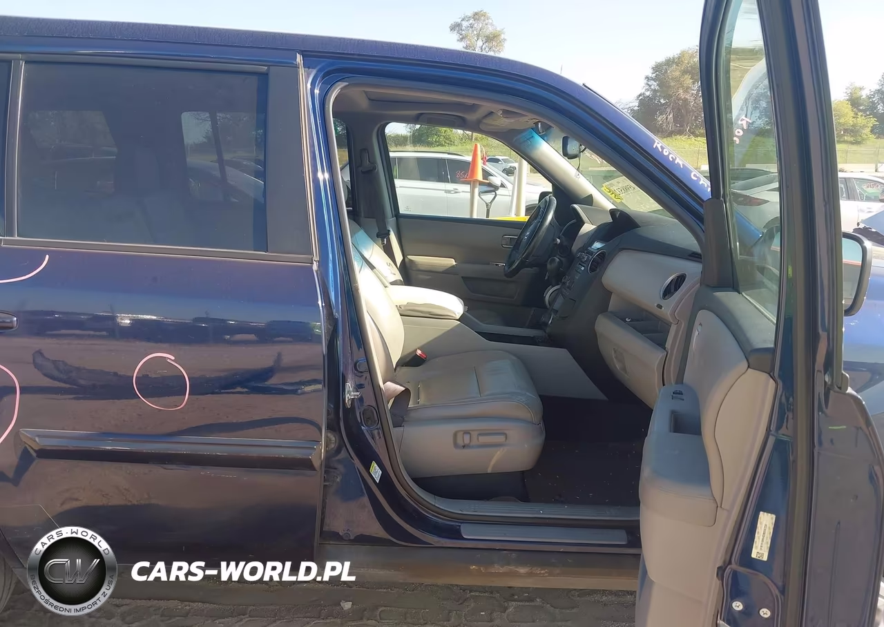 2013 Honda Pilot Ex-L VIN:5FNYF4H64DB066334 - 5