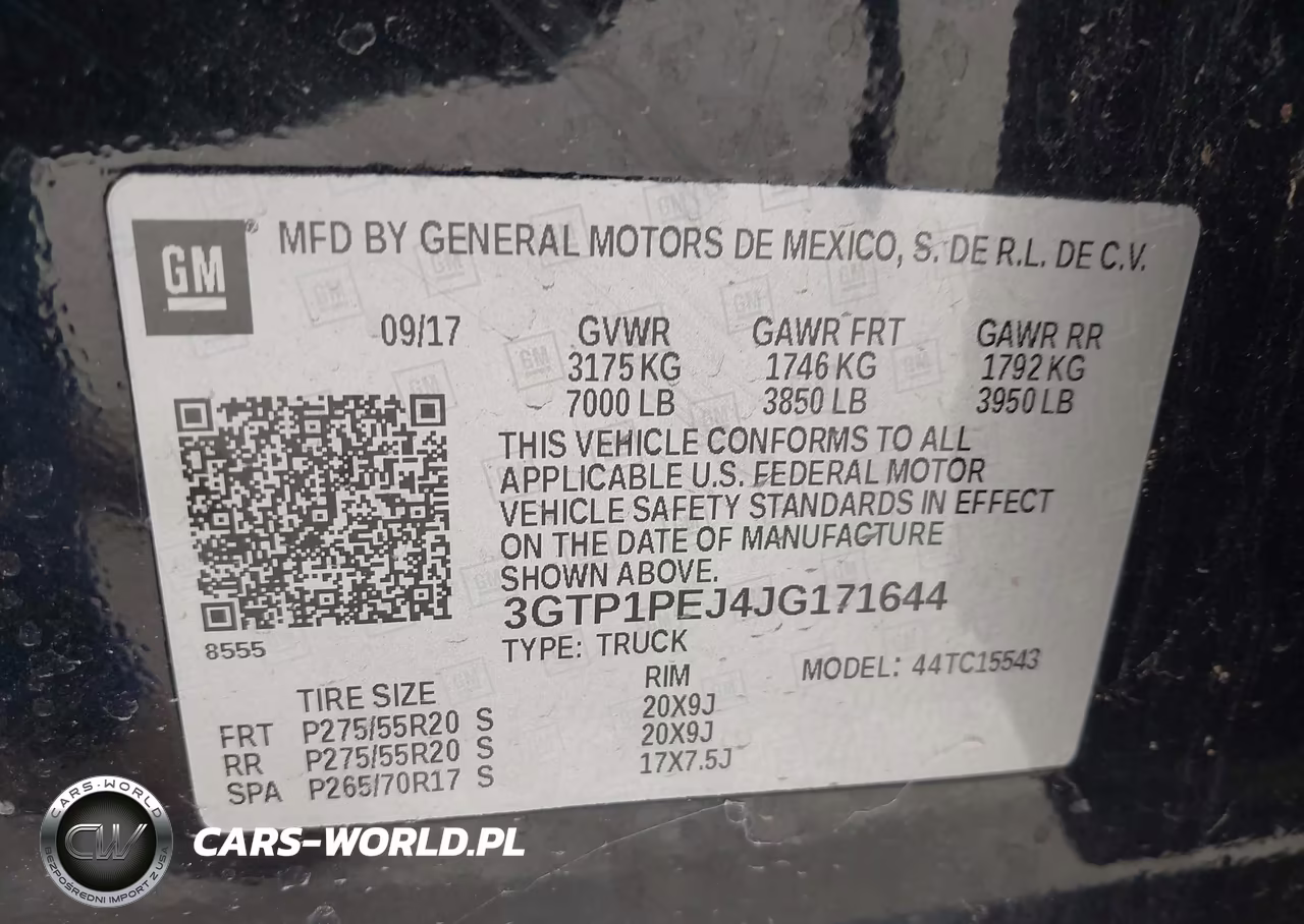 2018 GMC Sierra 1500 Denali VIN:3GTP1PEJ4JG171644 - 9