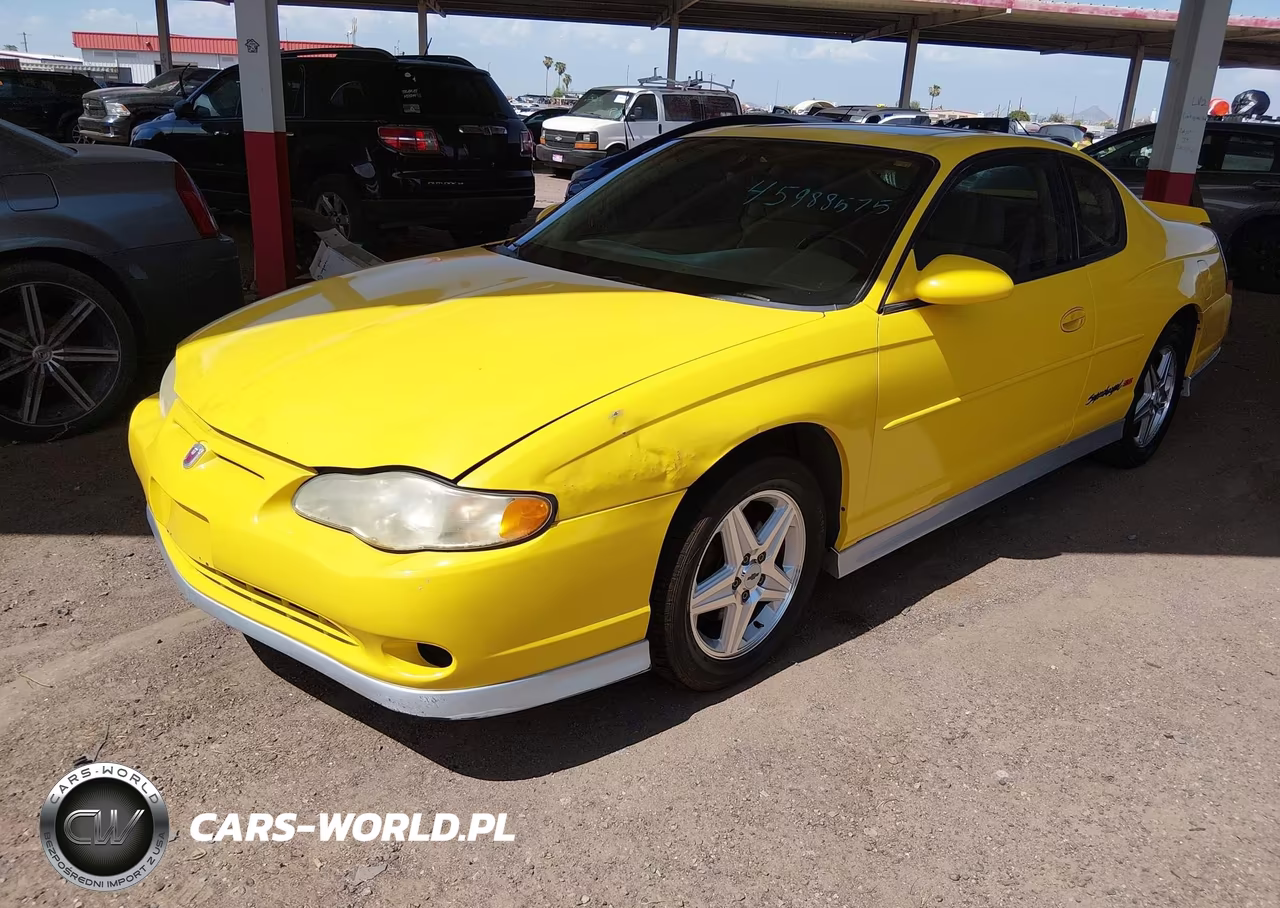 2004 Chevrolet Monte Carlo Supercharged Ss VIN:2G1WZ121849181574 - 2