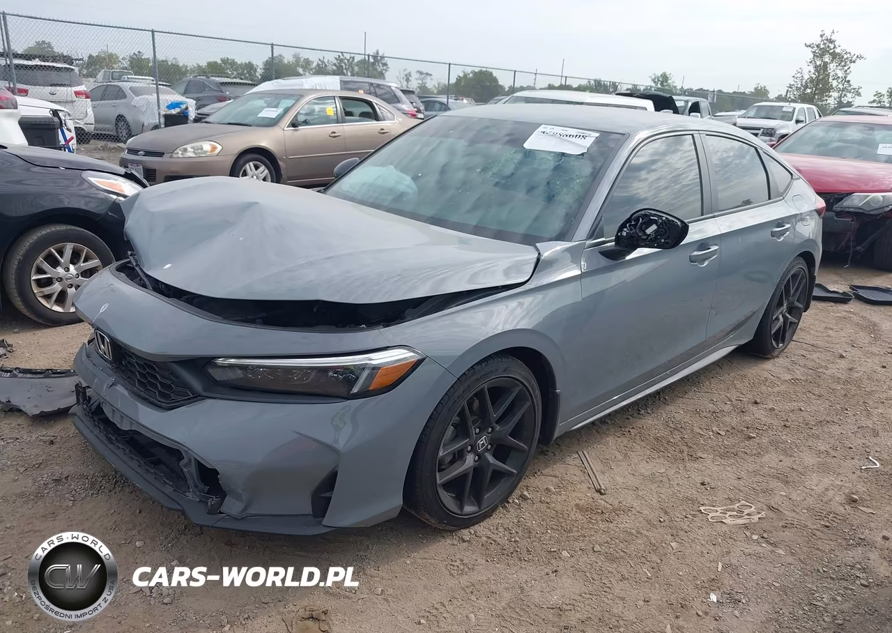 2025 Honda Civic Sedan Sport VIN:19XFL2H87SE027424 - 2
